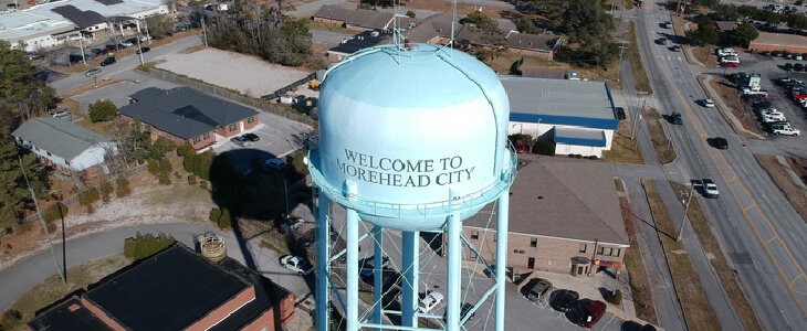 morehead city water tower
